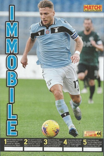 Match poster 2020 lazio - match!-poster, 2020-lazio