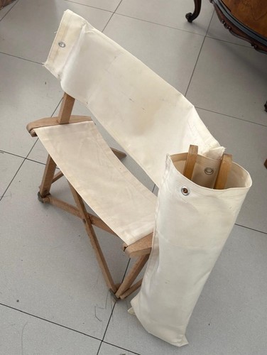 Sedia pieghevole vintage