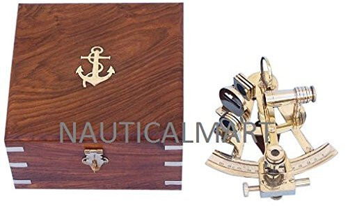 Antico sestante ottone - antico,