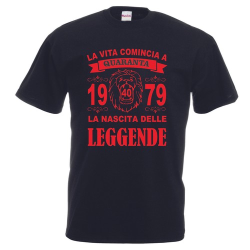 Shirt maglia nera scritta - t-shirt,