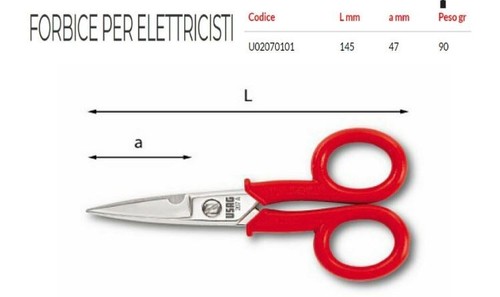 Forbice per elettricista - forbice,
