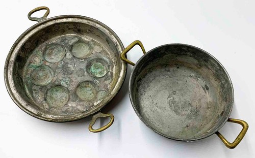 Set ciotole rame patina - 2, in