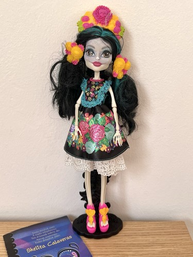 Monster high doll skelita - high,