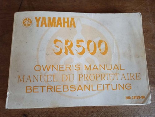 Yamaha 500 manuel - -,