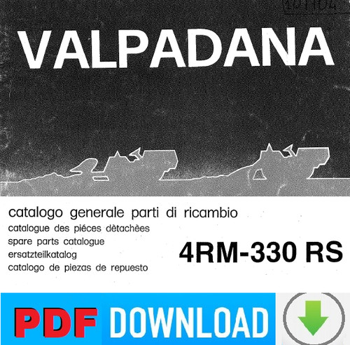 Valpadana 4rm 330 catalogo - valpadana, rs