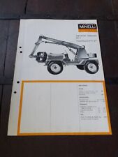 OFFICINE MINELLI BRESCIA CARICATORE SEMOVENTE CM 8 