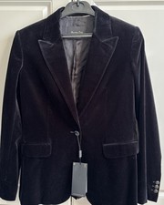 Blazer in velluto Massimo Dutti