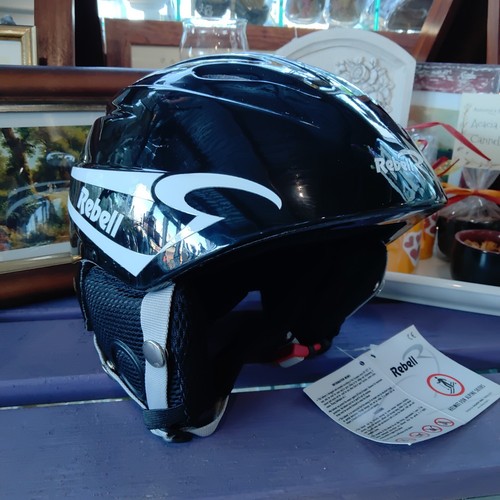Rebell casco sci nero - rebell,