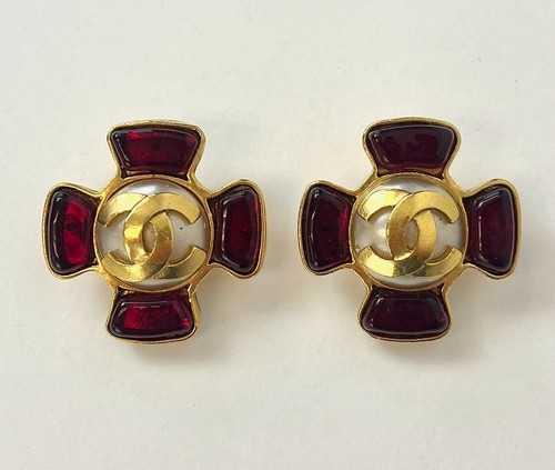 Orecchini vintage chanel - orecchini,
