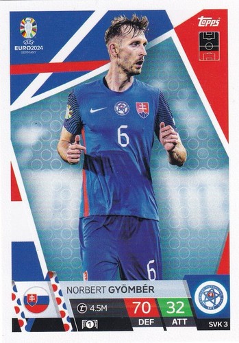 Topps euro 2024 match - match, 24
