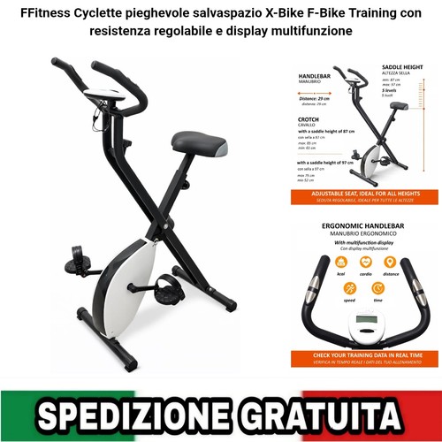 Cyclette pieghevole - cyclette,