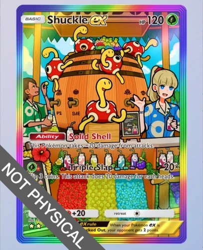 Shuckle rainbow rare - rare, 2⭐