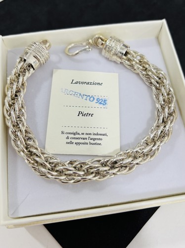 Bracciale argento 925 - bracciale, torchon