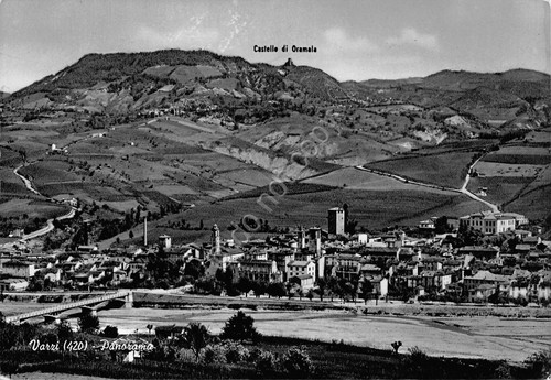 Cartolina varzi panorama con - varzi,