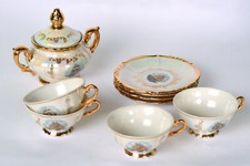 Servizio caffè oro - servizio,