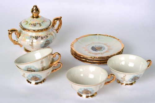 Servizio caffè oro zecchino - oro,