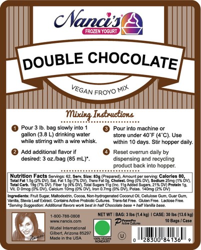 Frozen yogurt mix doppio - mix,