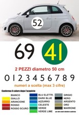 2 adesivi numero
