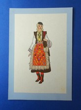 Cartolina Meschini Pochoir GM