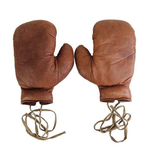 Guantoni boxe vintage in - boxe,