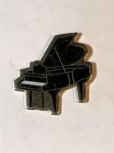 Pin pianoforte nero - -,