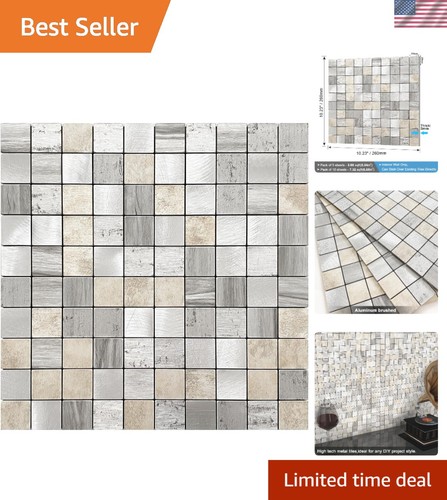 Piastrelle mosaico grigio - piastrelle,