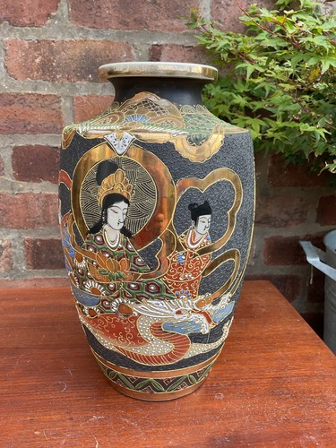Vaso giapponese satsuma - vaso,