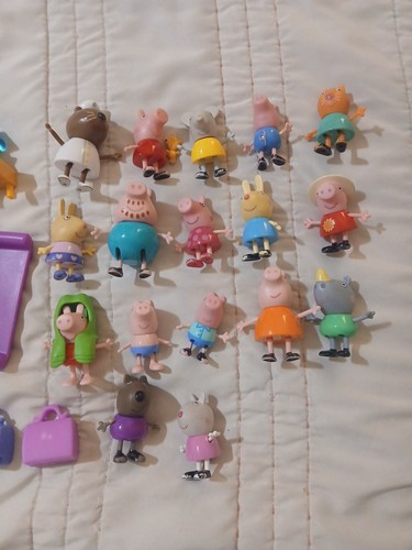 Lotto figurine peppa - peppa, pig