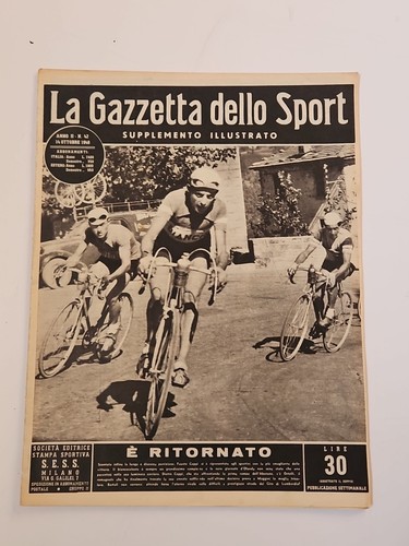 Fausto coppi ritornato la - e', ^