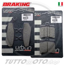 KIT PASTIGLIE FRENO MALAGUTI MADISON S 200 2003 2004 ANTERIORE POSTERIORE