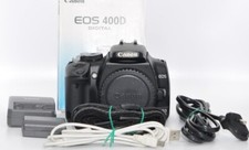 Canon EOS 400D 10.5 MP DSLR Kamera Digitalkamera Body Gehäuse Z.T. Gut #A