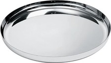 Vassoio rotondo in acciaio