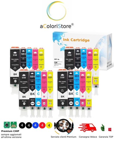 Cartucce per canon pixma - 20,