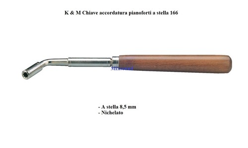 Chiave per accordatura - k, m