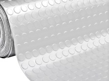 TAPPETO BOLLATO GOMMA COPRIPAVIMENTO ANTISCIVOLO PVC CH-SC GRIGIO- NERO