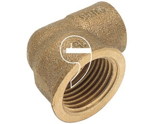 Gomito bronzo rame saldare - bronzo,