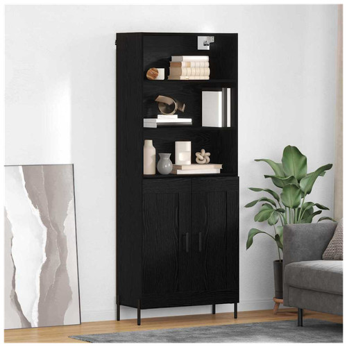 Credenza rovere nero - credenza,