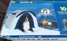 Cuccia per cani Kodiak Pet Nation GRANDE NUOVA IN SCATOLA isolata ad aria