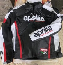 Aprilia Giacca Moto Pelle