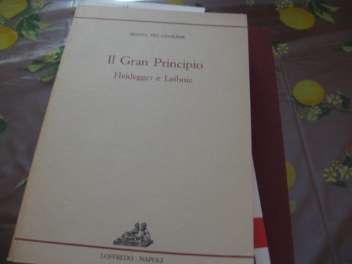 Gran principio heidegger e - principio,,