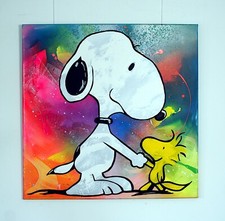 Snoopy woodstock opera d'arte
