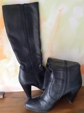 STIVALI DONNA NERI IN VERA