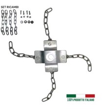 SBG TESTINA PER TUTTI I DECESPUGLIATORI +  Set CATENE RICAMBIO TOSAERBA.