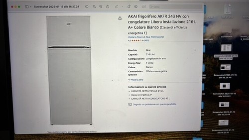Frigo akai come nuovo - akai, 2023