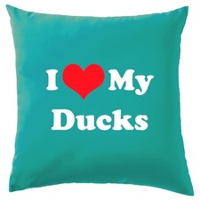 I Love My Papere - Cuscino - Anatra Divertente Cucciolo Germano Reale Animali