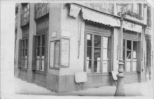 Cpa lyon carte - lyon, photo