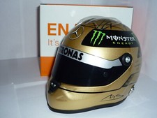 Casque Helmet 1/2 Schumacher Mickael 2011 SPA 20 eme Anniversaire