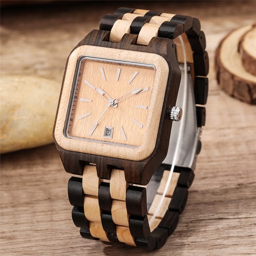 Orologio legno fatto mano - legno,