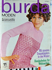 vecchio quaderno moda Burda