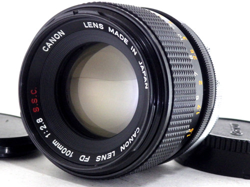 Canon 100mm s - f/2.8, s.s.c